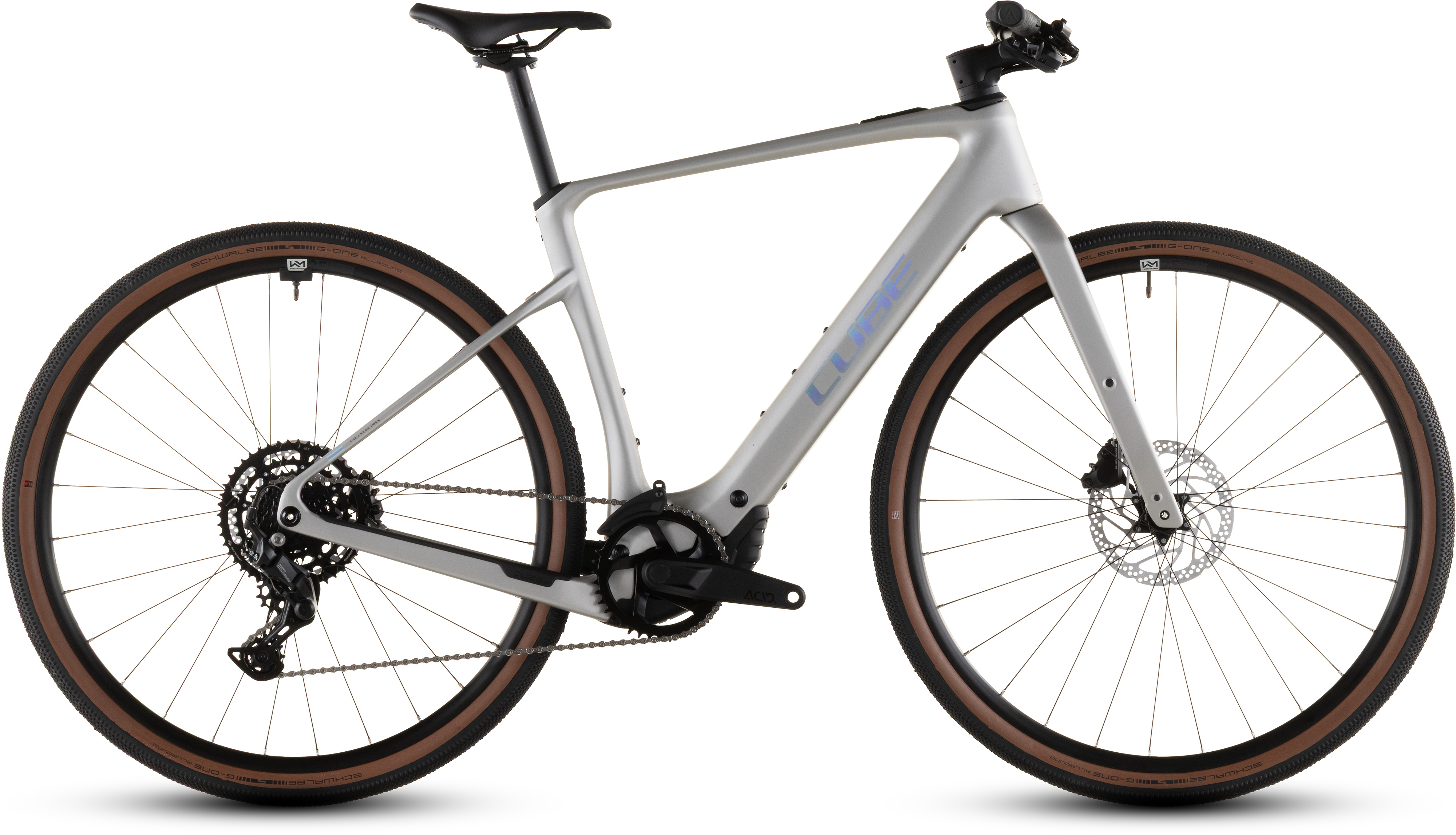 Nulane Hybrid C:62 Race 400X - 400 Wh - 28 Zoll - Diamant - sagebrushgreen´n´prism