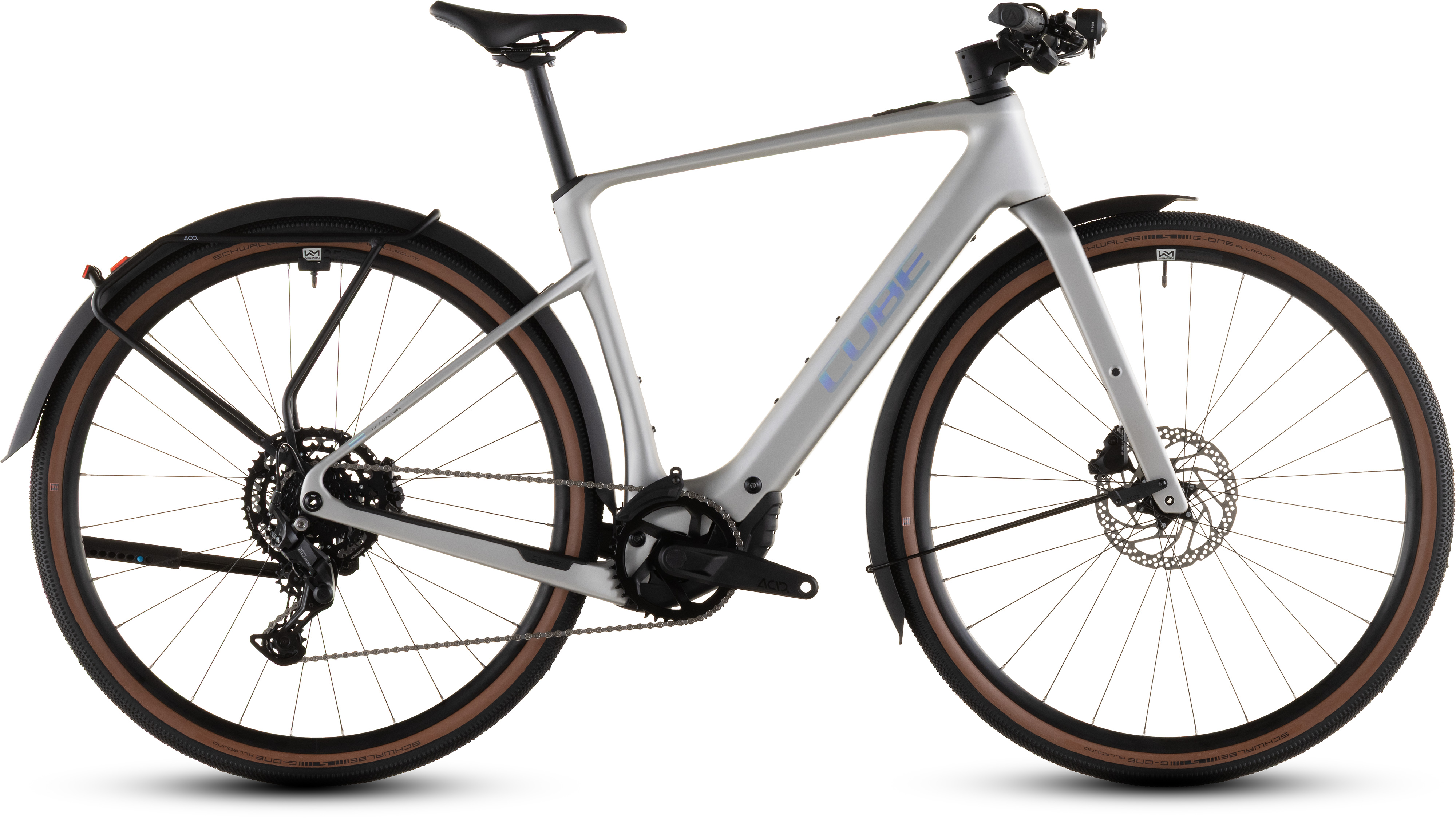 Nulane Hybrid C:62 Race 400X FE - 400 Wh - 28 Zoll - Diamant - 2026 - sleekgrey´n´prism 3