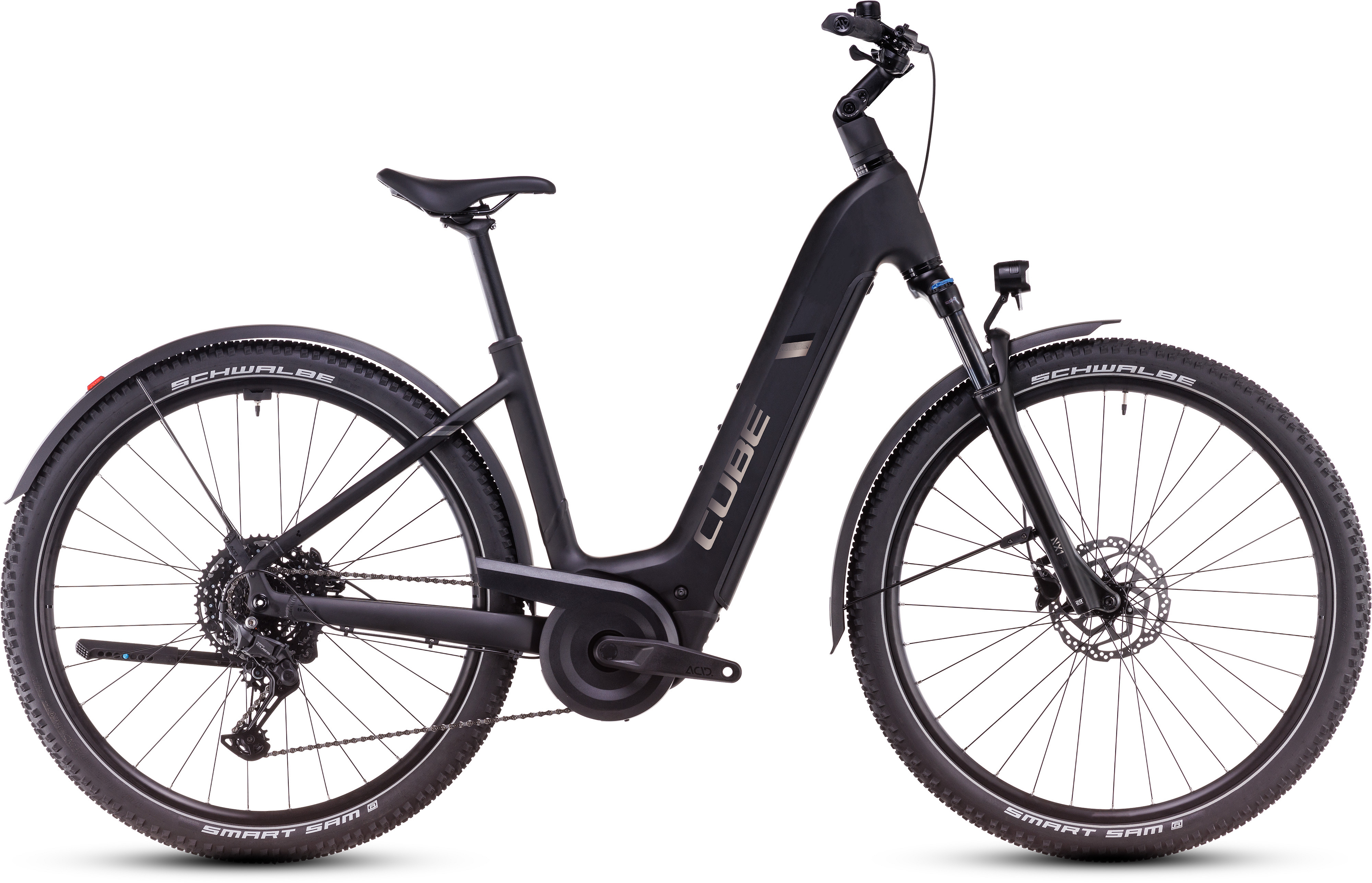 Nuride Hybrid Pro 800 Allroad - 800 Wh - 28 Zoll - Tiefeinsteiger