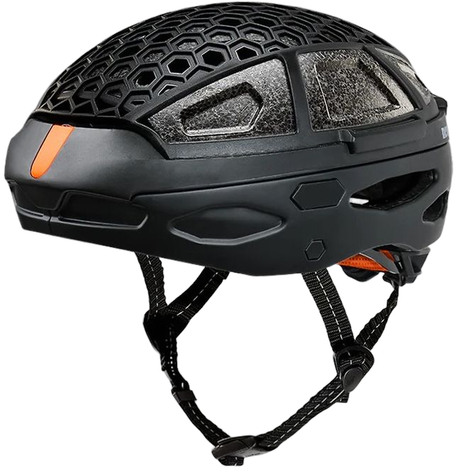 Packable Helmet - Black-White - Größe 61-63 cm (L) 2